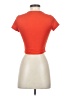 Sincerely Jules Orange Short Sleeve Turtleneck Size XS - photo 2