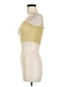 Crescent Yellow Sleeveless Top Size M - photo 5