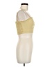 Crescent Yellow Sleeveless Top Size M - photo 4