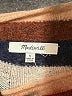 Madewell Stripes Brown Turtleneck Sweater Size S - photo 7