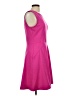 Jennifer Lopez Solid Pink Cocktail Dress Size 12 - photo 4