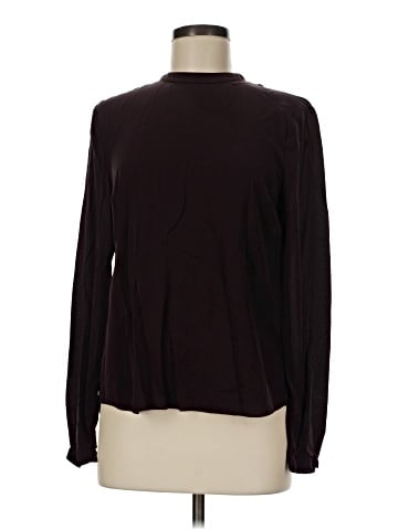 A.L.C. Long Sleeve Silk Top (view 1)