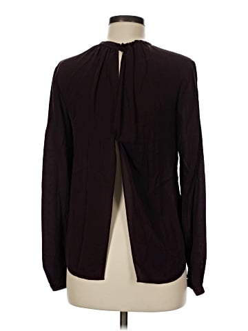 A.L.C. Long Sleeve Silk Top (view 2)