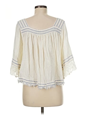 Free People 3/4 Sleeve Blouse (view 2)