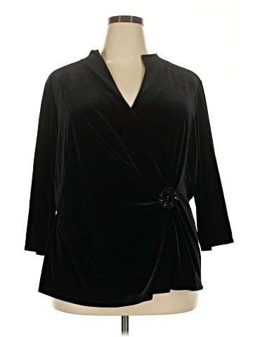 Kasper 3/4 Sleeve Blouse (view 1)