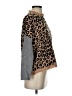 THML Animal Print Brown Pullover Sweater Size XS - photo 4