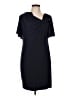Muse Solid Black Cocktail Dress Size 10 - photo 1