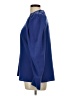 Express 100% Polyester Blue Long Sleeve Blouse Size L - photo 5