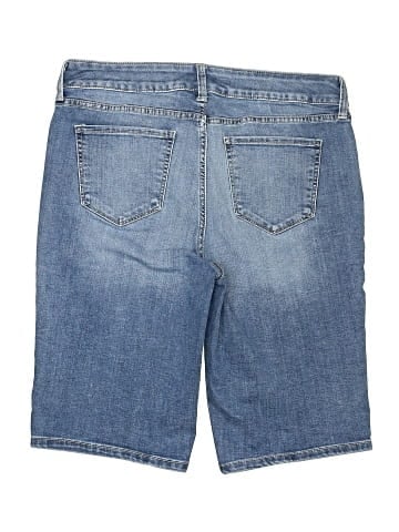 St. John's Bay Denim Shorts (view 2)