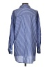 American Threads Stripes Blue Long Sleeve Button-Down Shirt Size S - photo 2