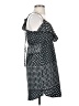 Roxy 100% Polyester Polka Dots Black Casual Dress Size S - photo 4