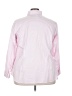 Chaps 100% Cotton Stripes Pink Long Sleeve Button-Down Shirt Size 3X - photo 2