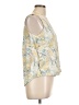 Charlie Yellow Sleeveless Blouse Size L - photo 4