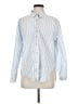 Universal Thread 100% Cotton Stripes Blue Long Sleeve Button-Down Shirt Size M - photo 1