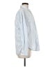 Universal Thread 100% Cotton Stripes Blue Long Sleeve Button-Down Shirt Size M - photo 4