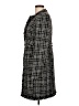 DKNY Houndstooth Black Coat Size 10 - photo 5
