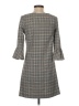 H&M Plaid Gray Casual Dress Size 4 - photo 2