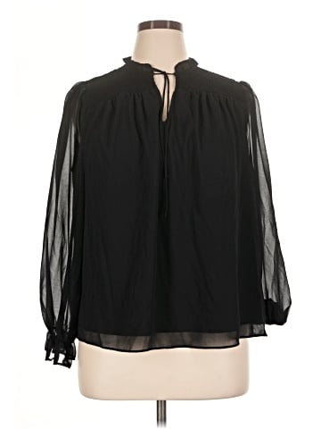 1.State 3/4 Sleeve Blouse (view 1)