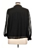 1.State 100% Polyester Black 3/4 Sleeve Blouse Size 1X - photo 2