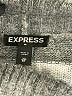 Express Outlet Color Block Gray Turtleneck Sweater Size XS - photo 7
