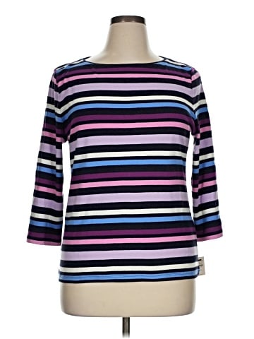 Talbots 3/4 Sleeve T-Shirt (view 1)