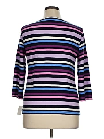 Talbots 3/4 Sleeve T-Shirt (view 2)