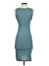 Leith Solid Teal Casual Dress Size XS - photo 2