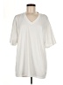 Unbranded 100% Polyester Ivory Short Sleeve T-Shirt Size M - photo 1