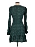River Island Polka Dots Teal Cocktail Dress Size 10 Petite - photo 2
