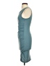 Leith Solid Teal Casual Dress Size XS - photo 5