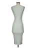 Express Solid Gray Cocktail Dress Size S - photo 2