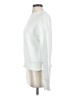 Evereve Solid White Pullover Sweater Size S - photo 5