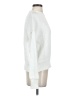Evereve Solid White Pullover Sweater Size S - photo 4