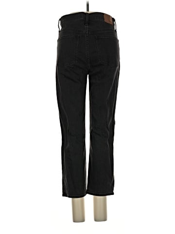 Madewell Petite Classic Straight Jeans in Lunar Wash (view 2)