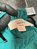 Entro Teal Short Sleeve Blouse Size XL - photo 6