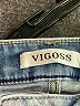 Vigoss Hearts Blue Jeans Size 29 waist - photo 7