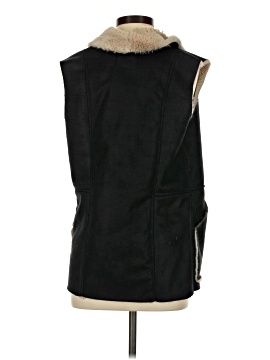 Trafaluc by Zara Faux Fur Vest (view 2)