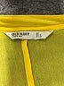 Old Navy 100% Polyester Yellow 3/4 Sleeve Blouse Size L - photo 7