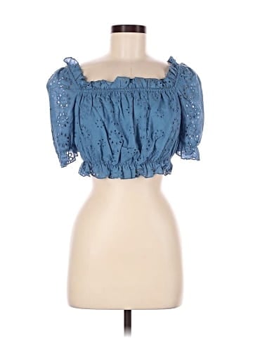 Elan Short Sleeve Blouse (view 1)
