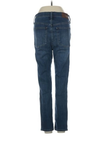 Madewell Petite 10" High-Rise Skinny Jeans in Danny Wash: TENCEL&trade; Denim Edition (view 2)