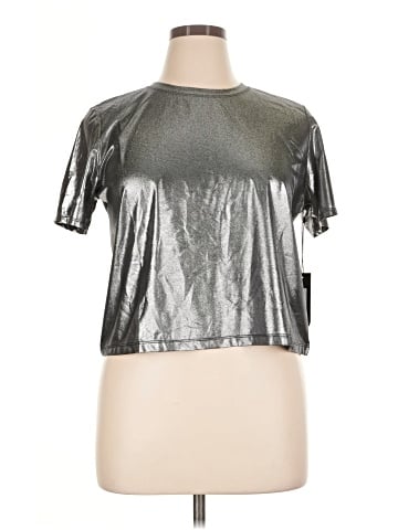 Tail Short Sleeve Top (view 1)
