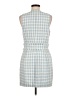 Walter Baker Checkered-gingham Blue Casual Dress Size 6 - photo 2