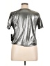 Tail Metallic Silver Short Sleeve Top Size XL - photo 2