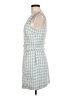 Walter Baker Checkered-gingham Blue Casual Dress Size 6 - photo 5