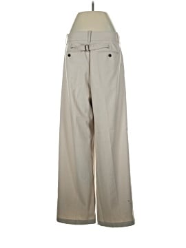 Madewell The Harlow Wide-Leg Trouser in Brushed Twill (view 2)