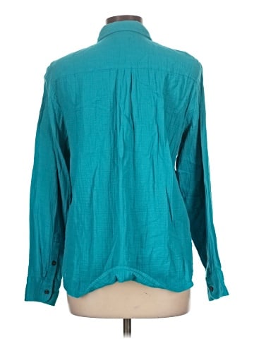 J.Crew Factory Store Long Sleeve Button-Down Shirt (view 2)
