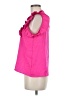 Assorted Brands 100% Polyester Solid Pink Short Sleeve Top Size M - photo 5