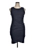 Leith Solid Gray Casual Dress Size XL - photo 1