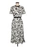 Maje Print Ivory Casual Dress Size EU (FR) 38 / US 6 - photo 1