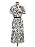 Maje Print Ivory Casual Dress Size EU (FR) 38 / US 6 - photo 2